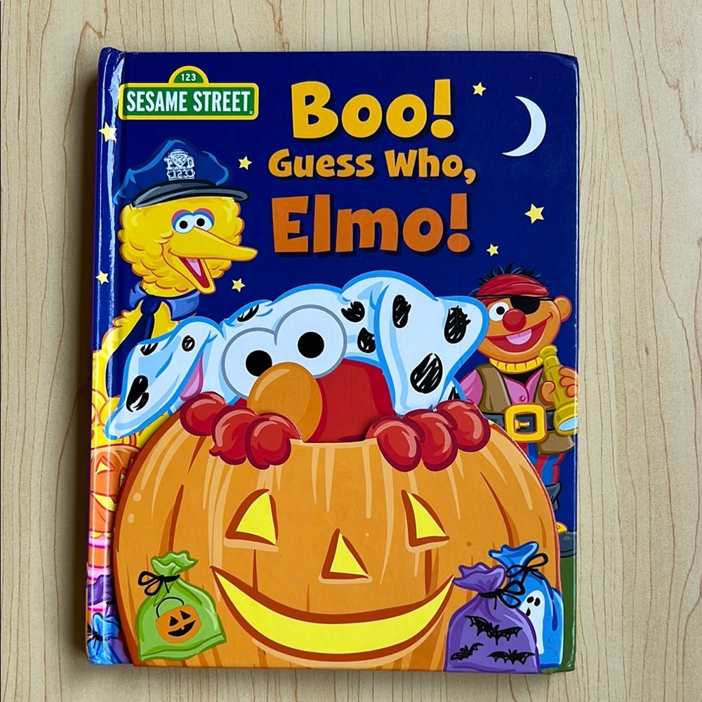 Sesame Street Boo! Guess Who, Elmo! Halloween Book